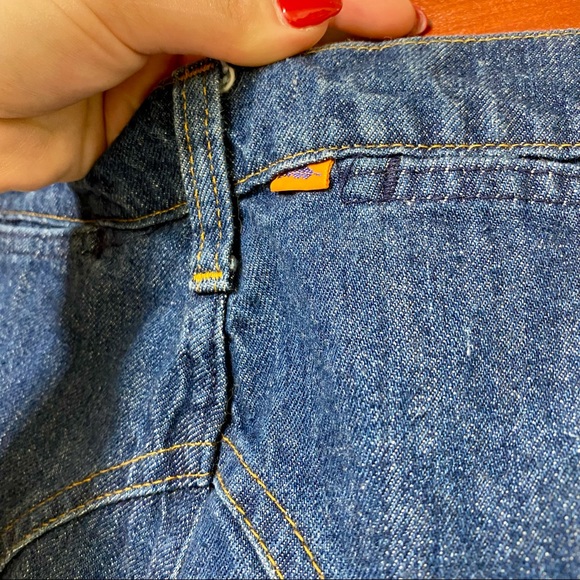 Genuine 1970s FEATHER TAB Levi’s - Picture 4 of 4